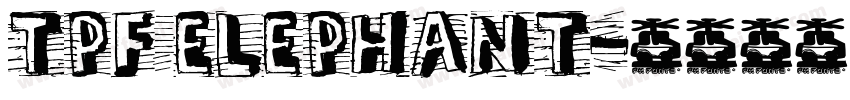 TPF Elephant字体转换